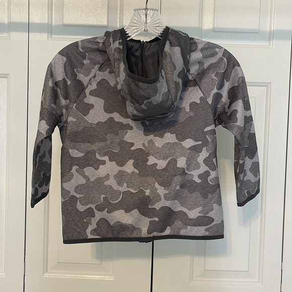 Version Kids Grey Camp Hoodie six 4/5 XXS with pockets - Picture 2 of 7